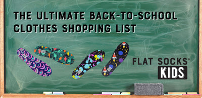 Back to School Clothes Shopping with FLAT SOCKS® Kids