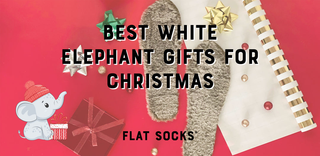 Best White Elephant Gifts for Christmas by FLAT SOCKS
