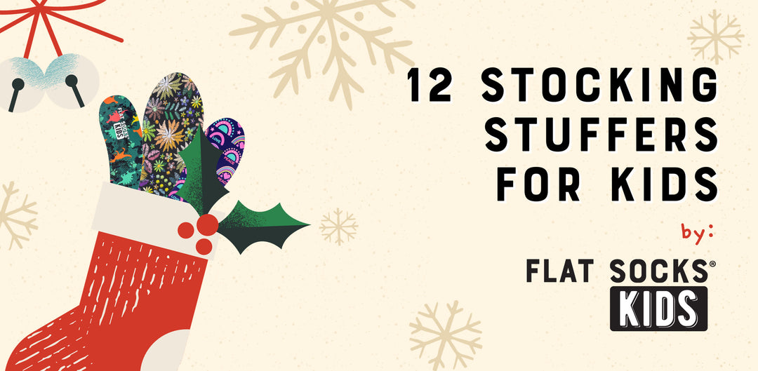 12 Great Stocking Stuffers for Kids by FLAT SOCKS