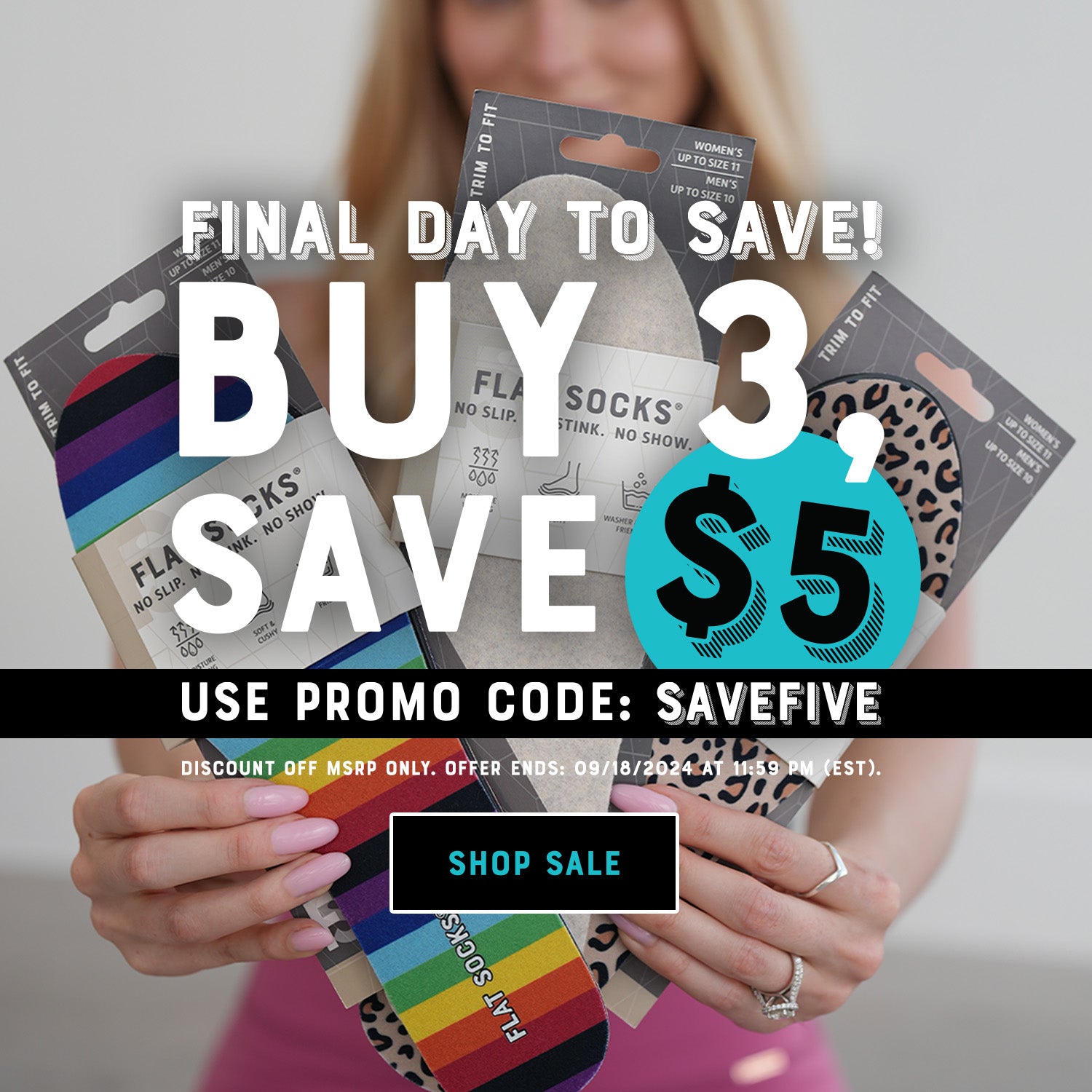 Final day to save! Buy 3, save $5. Use promo code: SAVEFIVE. Discount off MSRP only. Offer ends: 9-18-24 at 11:59PM EST.