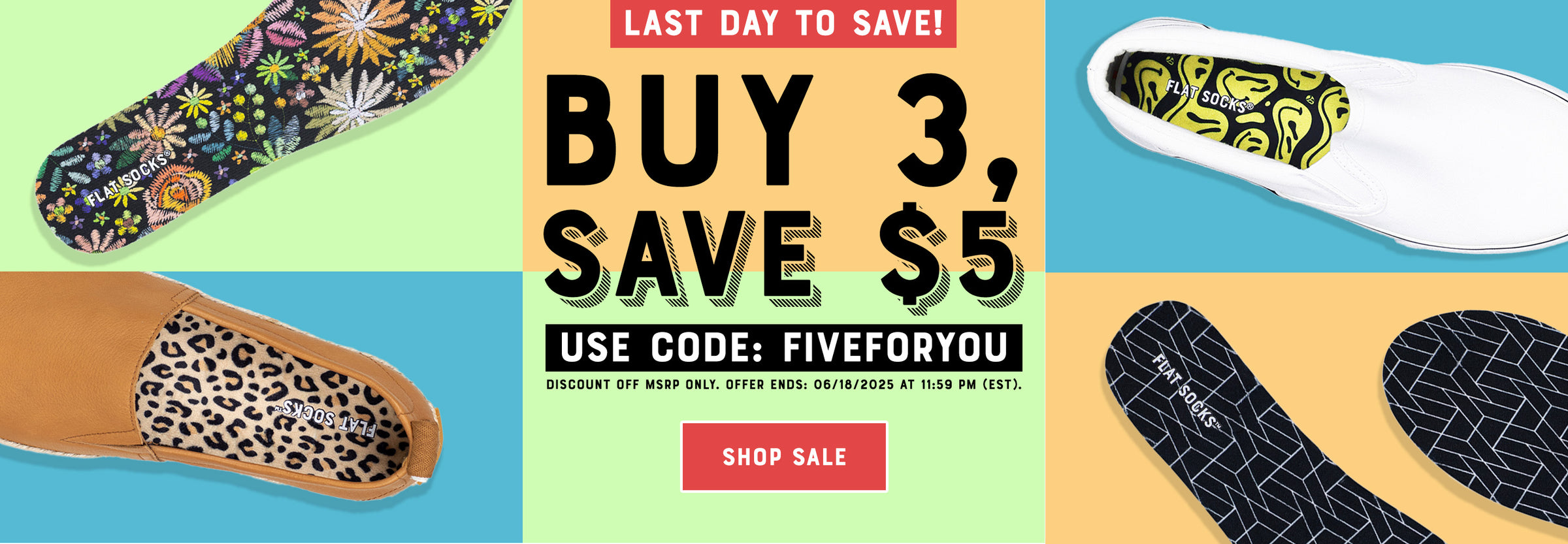 Last Day to Save! Buy 3, save $5. Use code: FIVEFORYOU at checkout. Discount off MSRP only. Offer ends 6/18/25 at 11:59PM EST. Shop Sale.