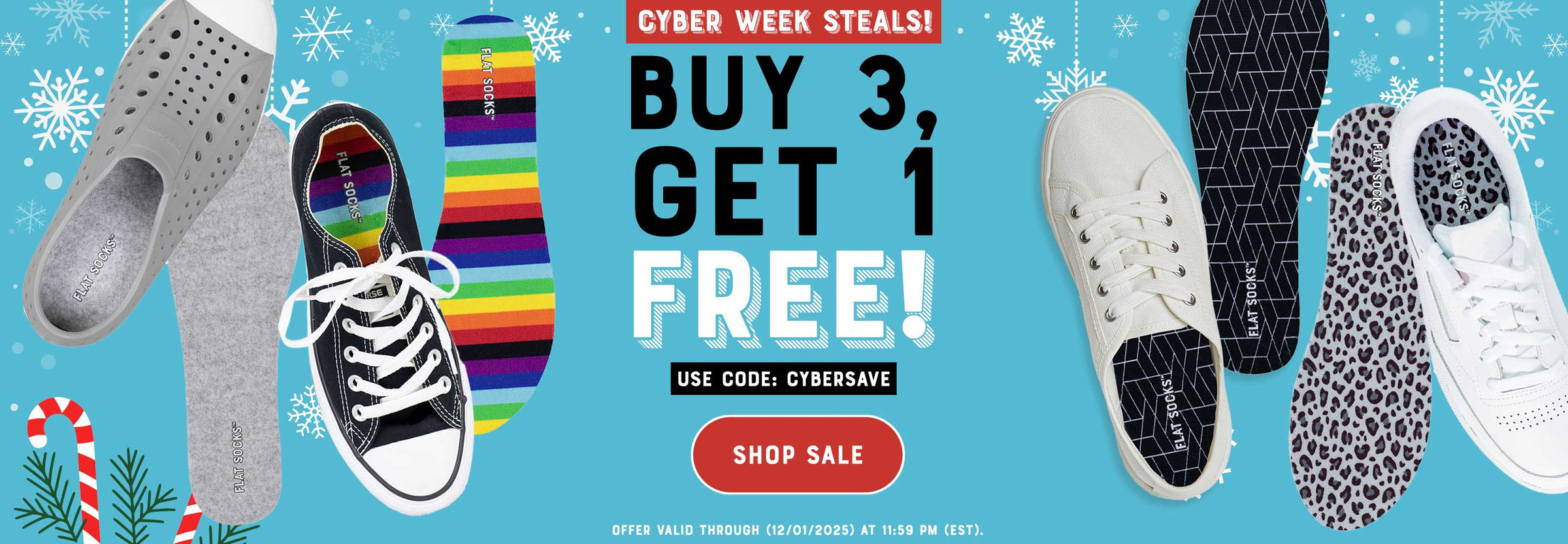 Cyber Week Steals! Buy 3, Get 1 FREE! Use Code: CYBERSAVE at checkout. Shop Sale. Offer valid through 12/1/25 at 11:59PM EST.