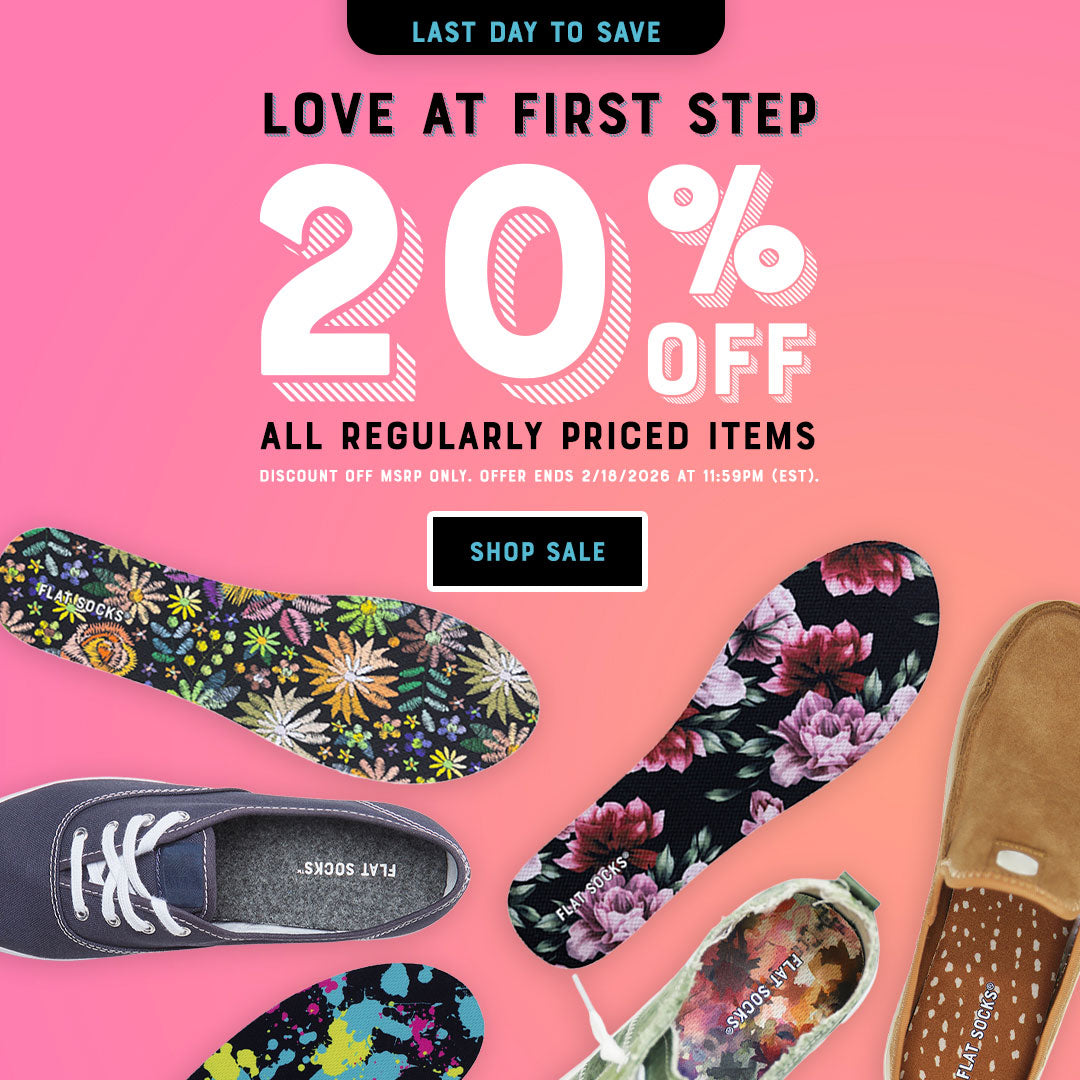 Love at first step: 20% off regularly priced items. Discount off MSRP only. Offer ends 2/18/26 at 11:59PM EST. Shop Sale. Discount automatically applied at checkout.