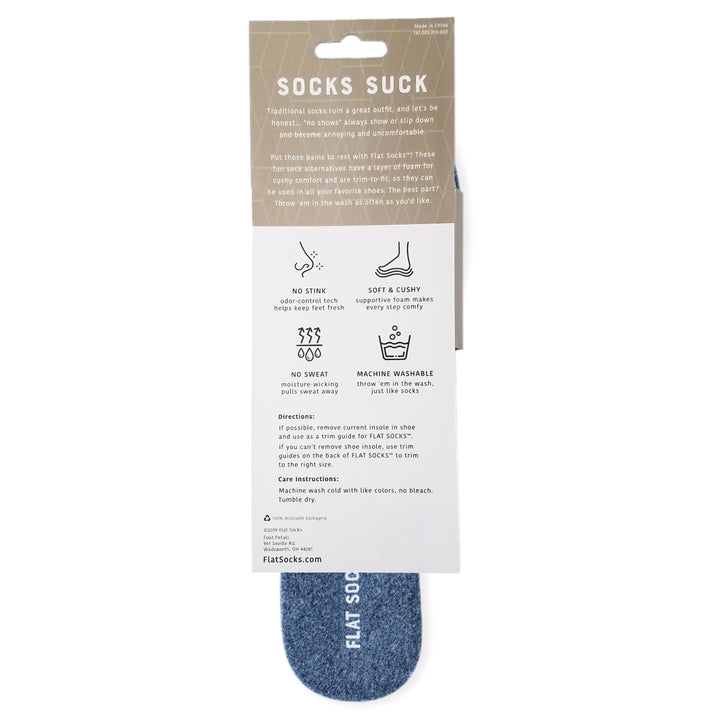 Indigo FLAT SOCKS