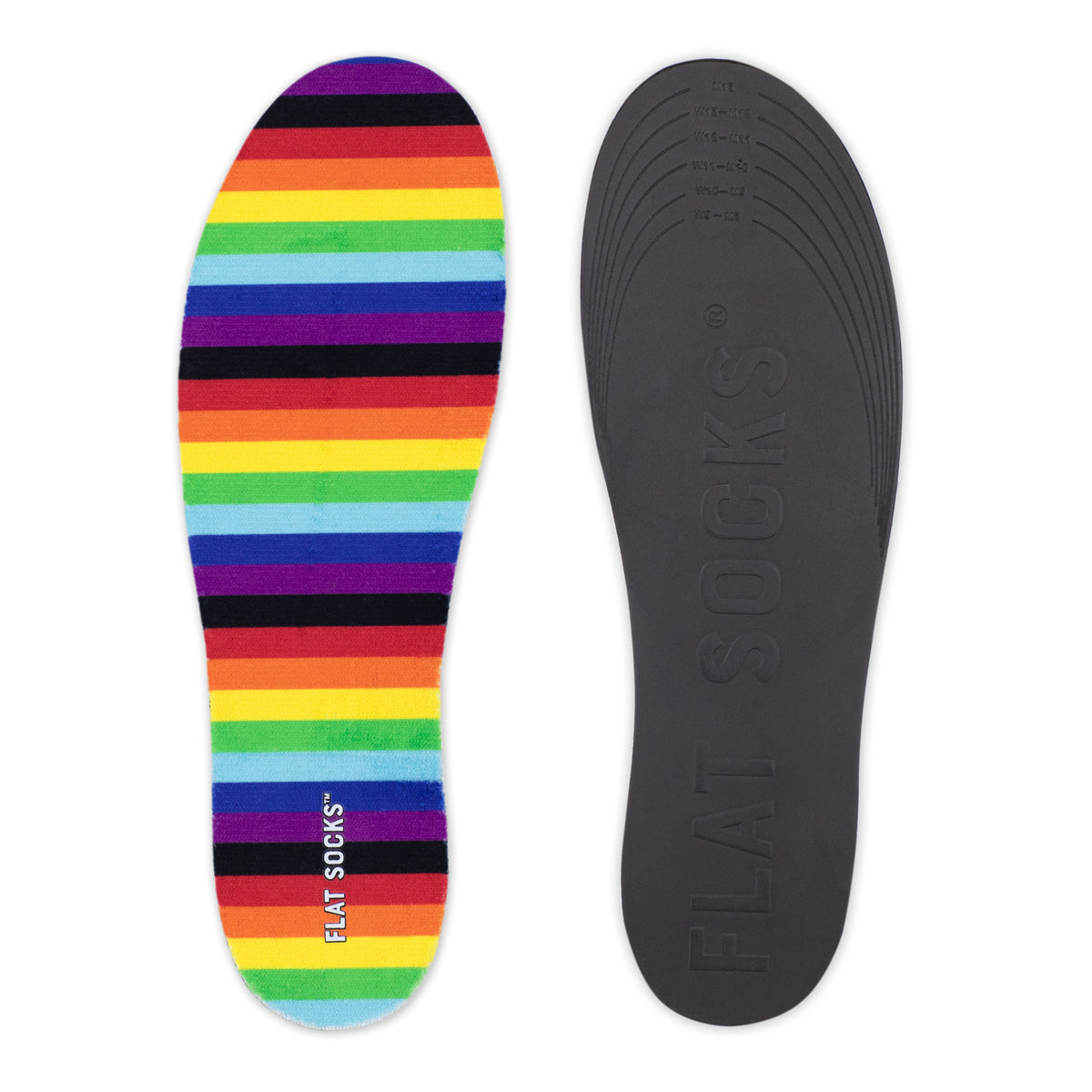Patterns flat socks