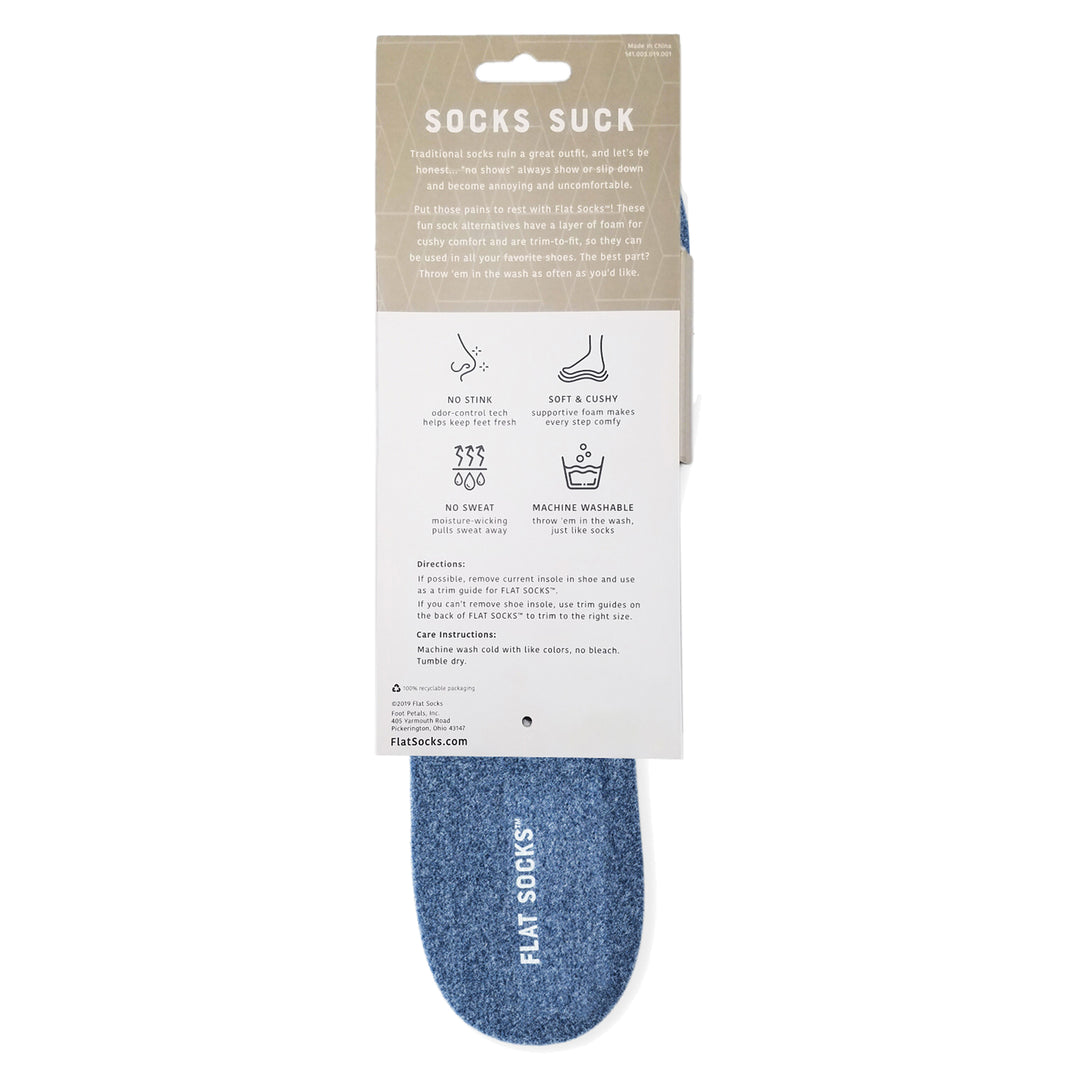 Indigo FLAT SOCKS