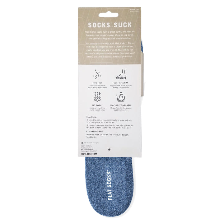 Indigo FLAT SOCKS